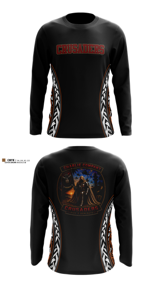 Long Sleeve Performance Shirt, CRUSADERS, Army, Teamtime, Team time, sublimation, custom sports apparel, team uniforms, spirit wear, spiritwear, sports uniforms, custom shirts, team store, custom team store, fundraiser sports, apparel fundraiser
