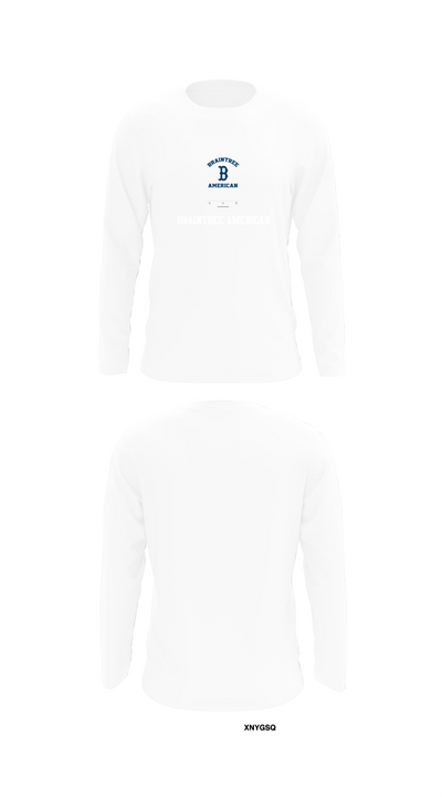 Braintree American 33476337 Long Sleeve Performance Shirt 8
