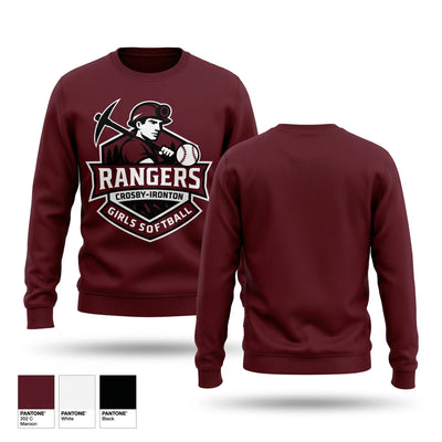 Crosby-Ironton Rangers Crew Neck Sweatshirt - 2