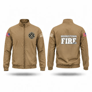Windbreaker, MORRISTOWN FIRE, Fire Department, Teamtime, Team time, sublimation, custom sports apparel, team uniforms, spirit wear, spiritwear, sports uniforms, custom shirts, team store, custom team store, fundraiser sports, apparel fundraiser
