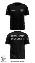 Crenshaw Police Department 63907541 Short Sleeve Performance Shirt - 2
