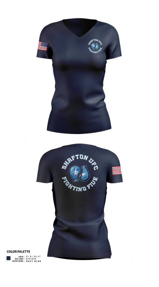 Womens Short Sleeve Vneck Shirt, Shafton VFC, Fire Department, Teamtime, Team time, sublimation, custom sports apparel, team uniforms, spirit wear, spiritwear, sports uniforms, custom shirts, team store, custom team store, fundraiser sports, apparel fundraiser