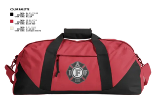 Duffle Bag, Local 5519, Fire Department, Teamtime, Team time, sublimation, custom sports apparel, team uniforms, spirit wear, spiritwear, sports uniforms, custom shirts, team store, custom team store, fundraiser sports, apparel fundraiser