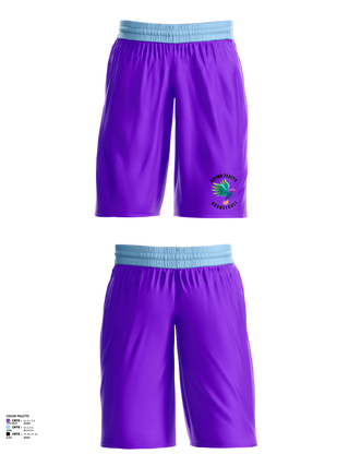 Mens Basketball Shorts, Flying Ferets, Men's Basketball, Teamtime, Team time, sublimation, custom sports apparel, team uniforms, spirit wear, spiritwear, sports uniforms, custom shirts, team store, custom team store, fundraiser sports, apparel fundraiser