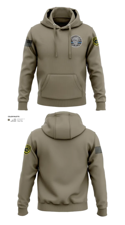 Robstown Police Department Narcotics Division Hoodie - 22