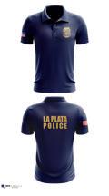 La Plata Police Department Short Sleeve Performance Polo - 5