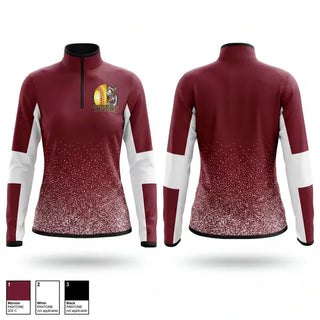 Quarter Zip Jacket, Pensacola High Lady Tigers, Softball, Teamtime, Team time, sublimation, custom sports apparel, team uniforms, spirit wear, spiritwear, sports uniforms, custom shirts, team store, custom team store, fundraiser sports, apparel fundraiser