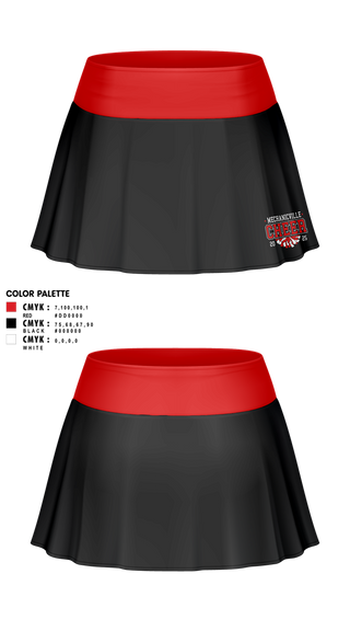 Skort, Mechanicville High School Cheer, Cheer, Teamtime, Team time, sublimation, custom sports apparel, team uniforms, spirit wear, spiritwear, sports uniforms, custom shirts, team store, custom team store, fundraiser sports, apparel fundraiser