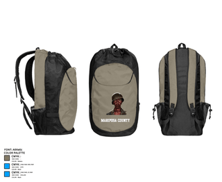 Gear Bag, Mariposa County, Fire Department, Teamtime, Team time, sublimation, custom sports apparel, team uniforms, spirit wear, spiritwear, sports uniforms, custom shirts, team store, custom team store, fundraiser sports, apparel fundraiser