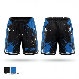 Athletic Shorts With Pockets, Wildfire, Women's Volleyball, Teamtime, Team time, sublimation, custom sports apparel, team uniforms, spirit wear, spiritwear, sports uniforms, custom shirts, team store, custom team store, fundraiser sports, apparel fundraiser