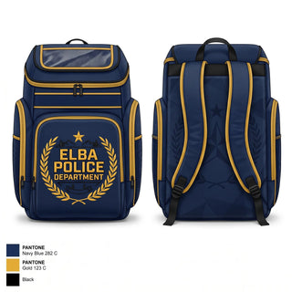 Gear Bag, Elba Police Department, Police, Teamtime, Team time, sublimation, custom sports apparel, team uniforms, spirit wear, spiritwear, sports uniforms, custom shirts, team store, custom team store, fundraiser sports, apparel fundraiser