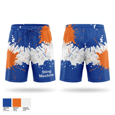 Sting Machine Athletic Shorts With Pockets - 1