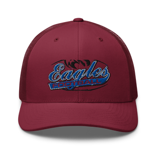 Jacksonville High School Basketball 50622898 Retro Trucker Hat | Yupoong 6606