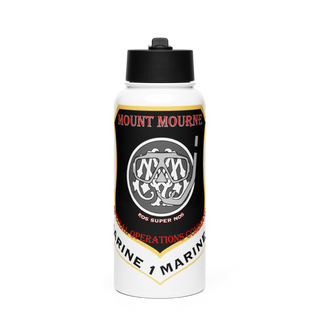 MOUNT MOURNE MARINE DIVISION 37052679 Stainless Steel Water Bottle with a Straw Lid