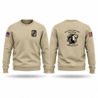 Crew Neck Sweatshirt, Tiger Battalion: B Co. ROTC, Army, Teamtime, Team time, sublimation, custom sports apparel, team uniforms, spirit wear, spiritwear, sports uniforms, custom shirts, team store, custom team store, fundraiser sports, apparel fundraiser