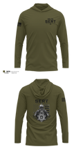 DELTA SERT Long Sleeve Performance Shirt with hood - 3