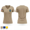 Academy Cadet Squadron 45991123 Women's Short Sleeve V-neck Shirt - 1