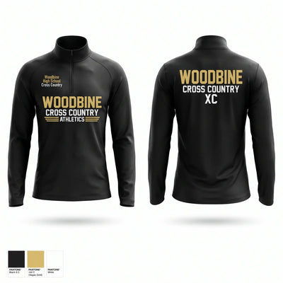 Woodbine High School Cross Country Quarter Zip Jacket - 1