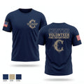 Center volunteer Fire department 80501001 Old School Cotton Feel Shirt - 1