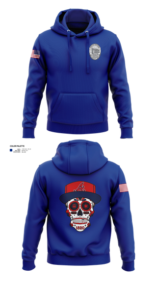 Hoodie, Cheraw, Police, Teamtime, Team time, sublimation, custom sports apparel, team uniforms, spirit wear, spiritwear, sports uniforms, custom shirts, team store, custom team store, fundraiser sports, apparel fundraiser