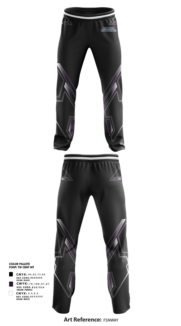 Sweatpants, Wranglers VBC, Women's Volleyball, Teamtime, Team time, sublimation, custom sports apparel, team uniforms, spirit wear, spiritwear, sports uniforms, custom shirts, team store, custom team store, fundraiser sports, apparel fundraiser