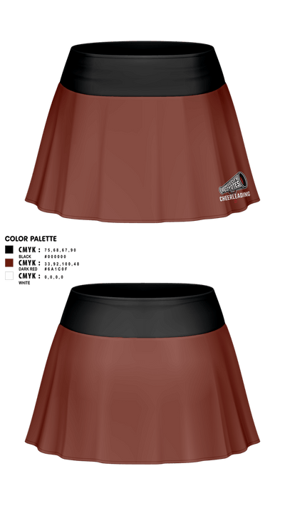 Reed City Coyotes 1554644 Skort - 1