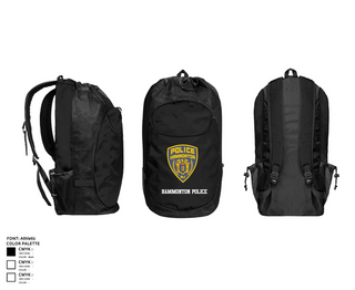 Gear Bag, Hammonton Police, , Teamtime, Team time, sublimation, custom sports apparel, team uniforms, spirit wear, spiritwear, sports uniforms, custom shirts, team store, custom team store, fundraiser sports, apparel fundraiser