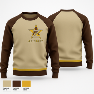 Crew Neck Sweatshirt, AZ STARZ, Baseball, Teamtime, Team time, sublimation, custom sports apparel, team uniforms, spirit wear, spiritwear, sports uniforms, custom shirts, team store, custom team store, fundraiser sports, apparel fundraiser