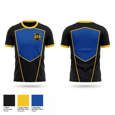 The Blaze Academy STX Fry 10U Short Sleeve Performance Shirt - 1