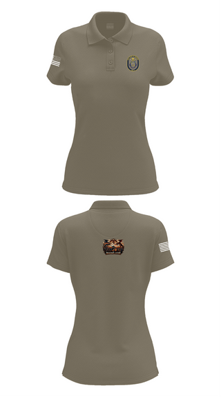 Womens Short Sleeve Performance Polo, USS CAPE ST. GEORGE, , Teamtime, Team time, sublimation, custom sports apparel, team uniforms, spirit wear, spiritwear, sports uniforms, custom shirts, team store, custom team store, fundraiser sports, apparel fundraiser
