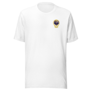 Karl & Hedwig Ackermann Memorial Institute for Joint Military Intelligence and Law Enforcement Education & Training at MARDET Fort Leonard Wood 34903411 Unisex Staple T-Shirt | Bella + Canvas 3001
