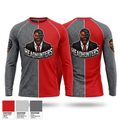 Honchos headhunters Long Sleeve Performance Shirt - 2