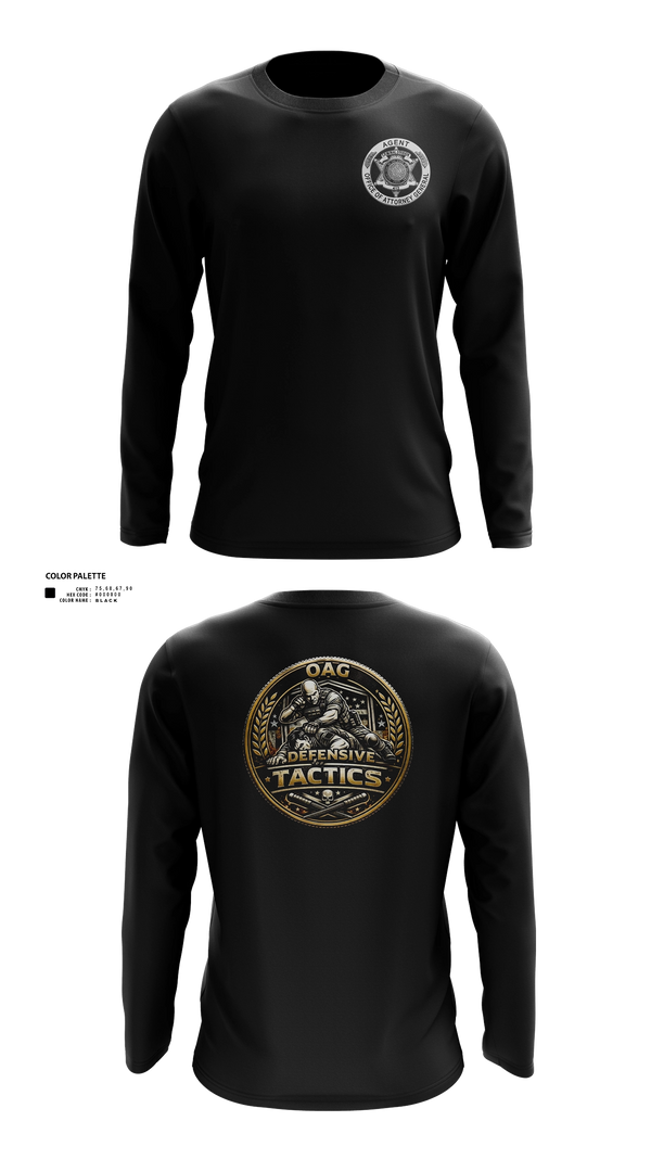 Long Sleeve Performance Shirt, OAG-DT, Police, Teamtime, Team time, sublimation, custom sports apparel, team uniforms, spirit wear, spiritwear, sports uniforms, custom shirts, team store, custom team store, fundraiser sports, apparel fundraiser