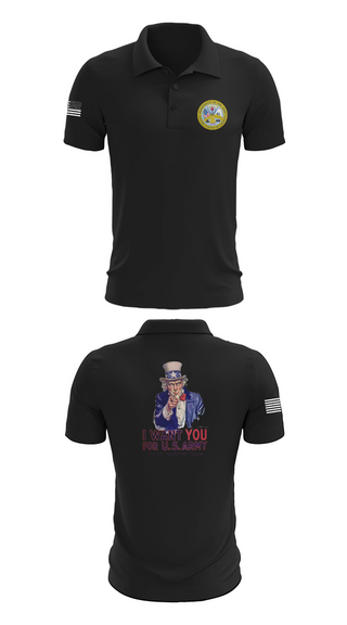Short Sleeve Performance Polo, US Army I Want You, Army, Teamtime, Team time, sublimation, custom sports apparel, team uniforms, spirit wear, spiritwear, sports uniforms, custom shirts, team store, custom team store, fundraiser sports, apparel fundraiser
