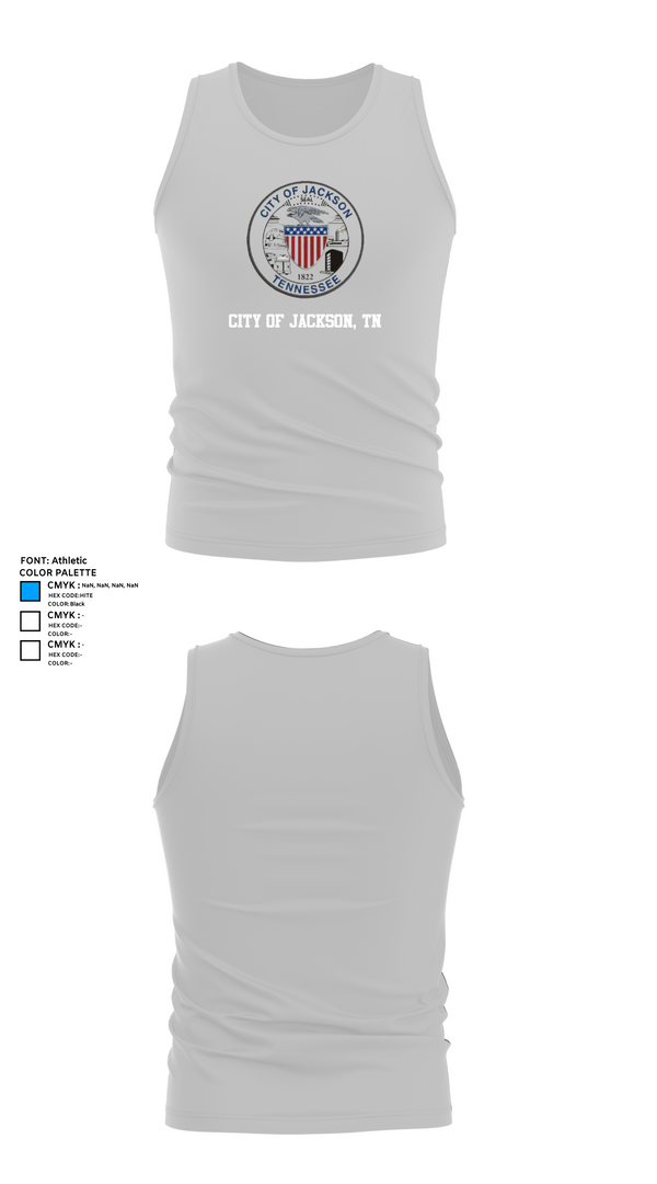 Tank Top, City of Jackson, TN, , Teamtime, Team time, sublimation, custom sports apparel, team uniforms, spirit wear, spiritwear, sports uniforms, custom shirts, team store, custom team store, fundraiser sports, apparel fundraiser