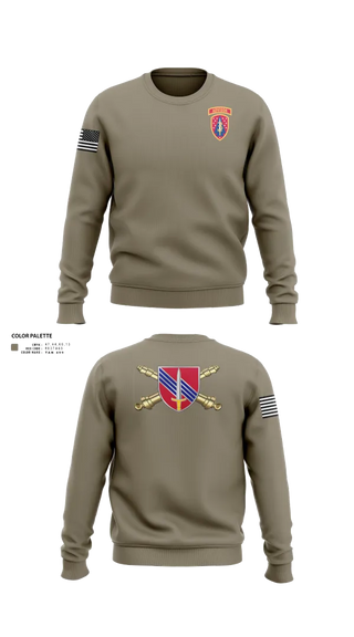 Crew Neck Sweatshirt, HHB 4th BN, 3rd SFAB, , Teamtime, Team time, sublimation, custom sports apparel, team uniforms, spirit wear, spiritwear, sports uniforms, custom shirts, team store, custom team store, fundraiser sports, apparel fundraiser
