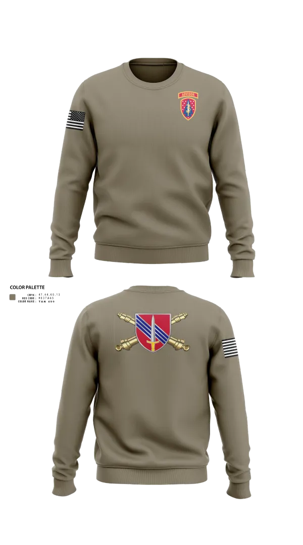 Crew Neck Sweatshirt, HHB 4th BN, 3rd SFAB, , Teamtime, Team time, sublimation, custom sports apparel, team uniforms, spirit wear, spiritwear, sports uniforms, custom shirts, team store, custom team store, fundraiser sports, apparel fundraiser