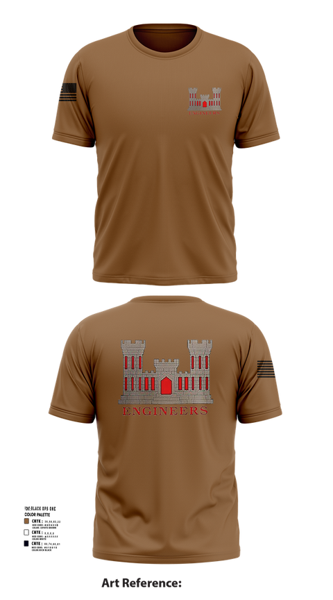 Short Sleeve Performance Shirt, 817th engineer sapper, , Teamtime, Team time, sublimation, custom sports apparel, team uniforms, spirit wear, spiritwear, sports uniforms, custom shirts, team store, custom team store, fundraiser sports, apparel fundraiser