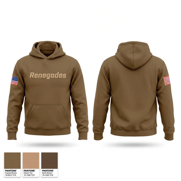 Hoodie, Renegades, National Guard, Teamtime, Team time, sublimation, custom sports apparel, team uniforms, spirit wear, spiritwear, sports uniforms, custom shirts, team store, custom team store, fundraiser sports, apparel fundraiser