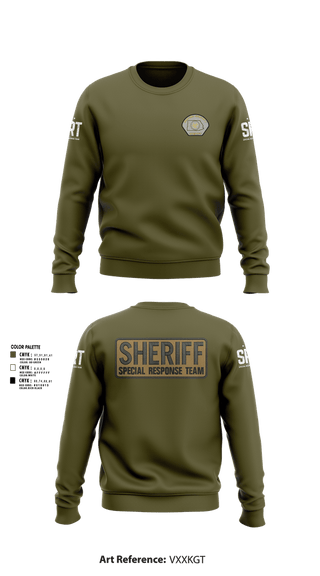 Crew Neck Sweatshirt, Crime Suppression, Police, Teamtime, Team time, sublimation, custom sports apparel, team uniforms, spirit wear, spiritwear, sports uniforms, custom shirts, team store, custom team store, fundraiser sports, apparel fundraiser