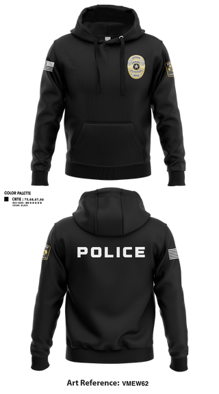 Hoodie, Police, Police, Teamtime, Team time, sublimation, custom sports apparel, team uniforms, spirit wear, spiritwear, sports uniforms, custom shirts, team store, custom team store, fundraiser sports, apparel fundraiser