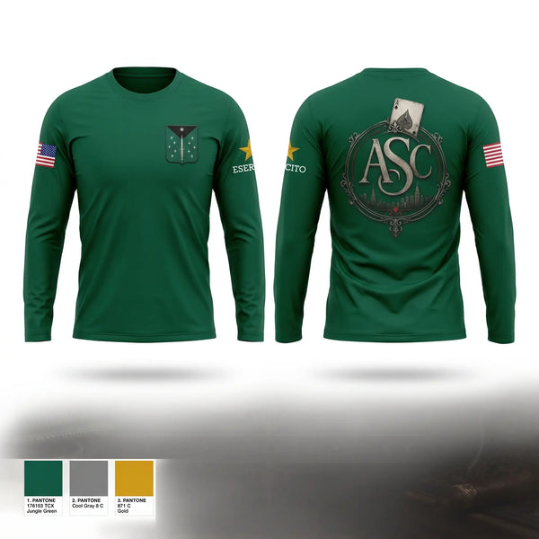 Long Sleeve Performance Shirt, ASC, 389th MI BN, Army, Teamtime, Team time, sublimation, custom sports apparel, team uniforms, spirit wear, spiritwear, sports uniforms, custom shirts, team store, custom team store, fundraiser sports, apparel fundraiser