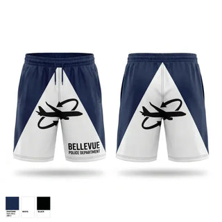 Athletic Shorts With Pockets, Bellevue Police Department, Police, Teamtime, Team time, sublimation, custom sports apparel, team uniforms, spirit wear, spiritwear, sports uniforms, custom shirts, team store, custom team store, fundraiser sports, apparel fundraiser