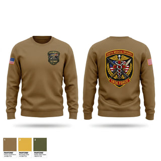 Crew Neck Sweatshirt, 338th MED BDE, Army, Teamtime, Team time, sublimation, custom sports apparel, team uniforms, spirit wear, spiritwear, sports uniforms, custom shirts, team store, custom team store, fundraiser sports, apparel fundraiser