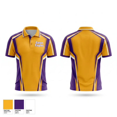 Eaton Eagles 20388603 Short Sleeve Performance Polo - 1