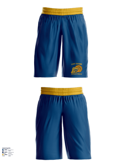 Lady Gators Basketball 81597712 Womens Basketball Shorts - 1