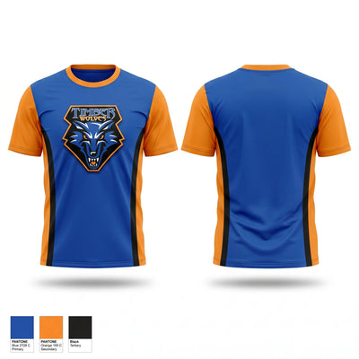 Tekoa Senior High School Wrestling Short Sleeve Performance Shirt - 2