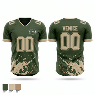 Football Jersey, Venice Indians, , Teamtime, Team time, sublimation, custom sports apparel, team uniforms, spirit wear, spiritwear, sports uniforms, custom shirts, team store, custom team store, fundraiser sports, apparel fundraiser