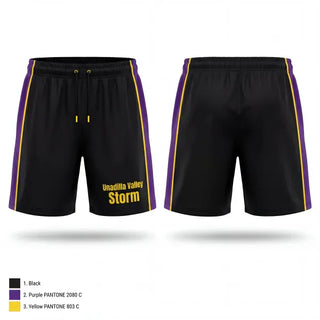 Athletic Shorts With Pockets, Unadilla Valley Storm, Bowling, Teamtime, Team time, sublimation, custom sports apparel, team uniforms, spirit wear, spiritwear, sports uniforms, custom shirts, team store, custom team store, fundraiser sports, apparel fundraiser