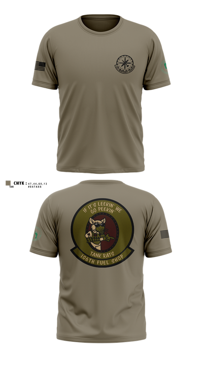 106 Fuels Shop 90639653 Short Sleeve Performance Shirt - 101